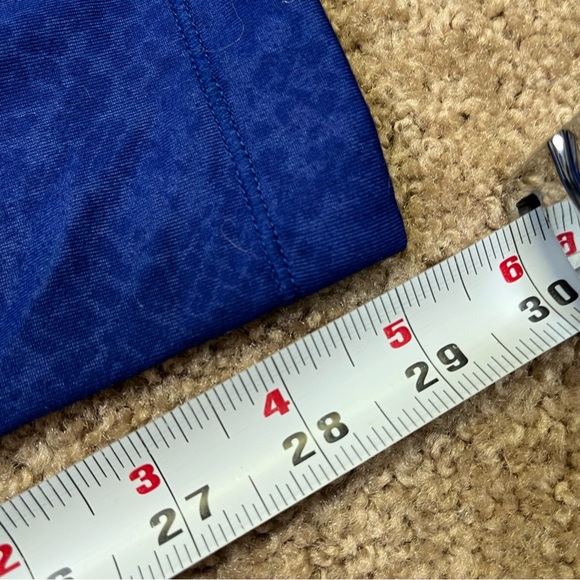 Nike Pro Blue Leggings Size Large - Picture 11 of 12